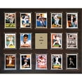 thumbnail image 1 of Plaque de 14 Cartes MLB 16"x20 Pouces Cal Ripken Jr. Baltimore Orioles, 1 of 1