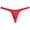 Red, variant on Botmois Sexy Mens Pouch Enhancing Thong Underpants Shiny Bikini Underwear Tangas Watermelon Red M