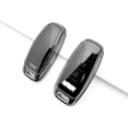thumbnail image 3 of HUGFEG with Audi A3/A7/E-Tron/S3/S6/S7/Q7/Q8 Key Fob Shell - Anti-Drop TPU Key Fob Cover with All-Inclusive Design - Original Mold Opening - No Signal Blocking Transparent Keycovers(Smoke U2536-21650, 3 of 5