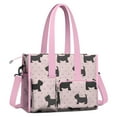 thumbnail image 2 of Teacher Tote Bag,Scottish Terrier Teacher Utility Tote Bag,Large Work Tote Bags for Women with Multiple Pockets,Top Zipper Closure,13.8x10.6x6.7 Inch, 2 of 5