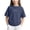 E135-Navy, variant on hengsof Girls' Quick Dry Raglan Sleeve Short Sleeve Round Neck T-Shirt Summer Outdoor Sports Top Breathable Comfortable Shirt