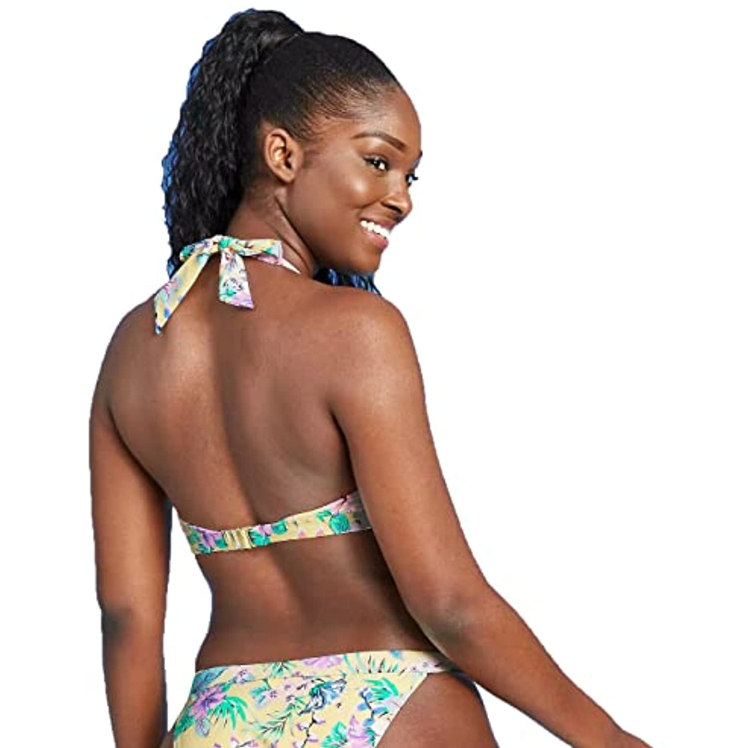 xhilaration tropical print swimwear