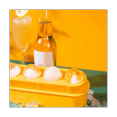 thumbnail image 4 of Round Ice-Cube Tray, Reusable Easy-To-Release Ice Ball Mold Tray for Whiskey, Cocktails Ice Ball Manufacturing Orange, 4 of 6