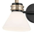 thumbnail image 2 of Farum 2-Light Bathroom Vanity Light in Black, 2 of 4