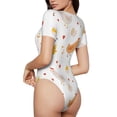 thumbnail image 2 of Balery Funny Chicken Body de cuello redondo de manga corta para mujer Tops de manga corta Tops básicos-Medium, 2 of 7
