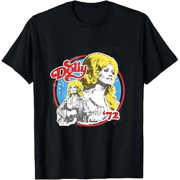 Dolly 72 Vintage Country Music Graphic T-Shirt