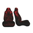 thumbnail image 3 of Cauagu Red Gothic Skeleton Throne Print Car Seat Covers,Universal Automotive Seat Covers Car Seat Protectors Easy to Install Car Cover Car Accessories Auto rucks Van & SUV-2 PCS, 3 of 9