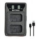 thumbnail image 4 of Cargador 4X 2000Mah Np-Fw50 Np Fw50 Batería + Led Cargador USB Doble Para Sony A6000 A6400 A6300 A6500 A7 A7Ii A7Rii A7Sii A7S A7S2 A7R, 4 of 4
