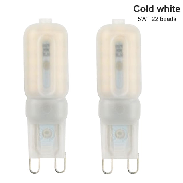 Toystoory 2 piezas Mini LED maíz ángulo de haz de luz lámpara regulable ahorro de energía cálido blanco frío bombillas de noche hogar sala de estar Iluminación novedosa Tipo 6 Toystoory HA002026-06