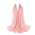 thumbnail image 2 of MSJUHEG Scarf Shawls And Wraps Women Plain Bubble Chiffon Scarf Hijab Wrap Printe Shawls Headband Muslim Hijabs Silk Scarf F One Size, 2 of 2