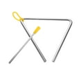 thumbnail image 1 of Miangastore Triangle Musical Instrument Triangle Instrument For Adults Plastic Multi 1 Set For Musical Play, 1 of 9