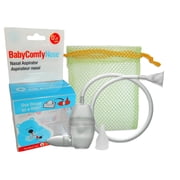 BabyComfy Nasal Aspirator, Hygienically & Safely Removes Baby?s Nasal Mucus, Crystal