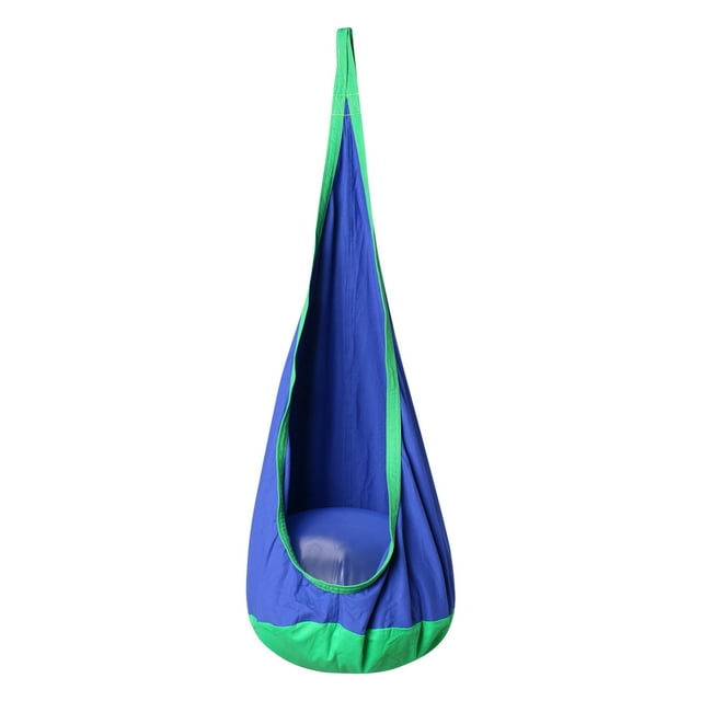Kmbangi Kid Bag Hanging Chair PVC Inflatable Cushion Ergonomic Hammock