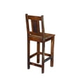 thumbnail image 2 of Moti Trinidad Hand-Crafted Coastal Solid Wood Bar Chair in Multi-Color, 2 of 6