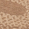 thumbnail image 2 of JK80R024X144 Jackson - Taupe 2'x12' Rug, 75% Polypropylene/25% Wool - Runner (Oval)., 2 of 2