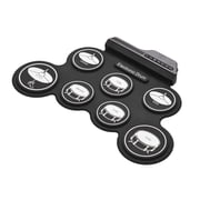 Kieccall Folding USB Electronic Drum Set Portable Digital Drum Kit Music Home Gift Hobby