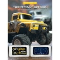 thumbnail image 6 of 1: 64 scale remote-controlled Bigfoot truck with lights, dual 2.4GHz and application control, alloy structure, adjustable speed/steering and four-wheel suspension, 6 of 7