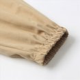 thumbnail image 4 of Gibobby Boys Pants Toddler Baby Boy Winter Active Jogger Pants Elastic Waist Pocket Solid Color Athletic Sweatpant 2T 3T 4T 5T 6T 7T 8T Little Boys Winter Pants(8-9 Years,Khaki), 4 of 9
