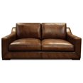 thumbnail image 6 of GTR Leather Ramba 100% Top Grain  Contemporary Loveseat Sofa with Deep Seat, 6 of 7