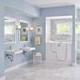 thumbnail image 4 of American Standard Decorum Wall-Hung Bathroom Sink with Center Hole in White, 4 of 4
