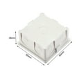 thumbnail image 2 of Caja de interruptor de pared tipo 86, salida eléctrica empotrada, 1-gang, blanca, 2pcs, 2 of 3