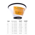thumbnail image 5 of Translucent Dog Protective Collar Pet Wound Healing Anti-Bite Ring Protective Cover Cat Dog Bath Shield, 5 of 5