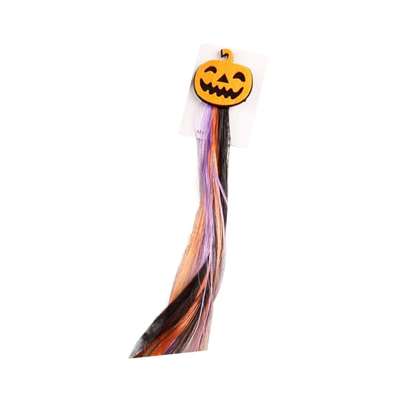Wxqbjtam Halloween Hair Claw Clips Headwear Stylish Multicolor Lightweight Funny Ornament Style B