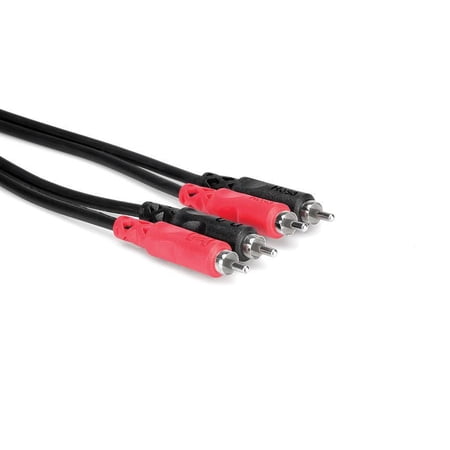 UPC: 0728736010031 | Hosa CRA-201 1m (39.3 ) Dual RCA to Same Stereo Interconnect Cable
