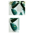thumbnail image 4 of Fmbmuo Neutral Fabric Wreath Ornaments - Cloth Christmas Tree Hanging Decor for HOME, 4 of 4