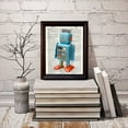 thumbnail image 3 of Retro Robot - Dictionary Art Print Printed On Authentic Vintage Dictionary Book Page - 8 x 10.5, 3 of 3