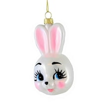 Cody Foster Cute Bunny - One Ornament 4 Inch, Glass - Rabbit Spring Go8786