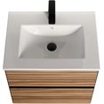thumbnail image 5 of Blossom Annecy 24" Wall Mounted Vanity | Maple Strip | Ceramic Sink | Modern Floating Bathroom Cabinet, 5 of 8