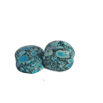 thumbnail image 3 of Abstract Stone Blue and Grey Organic Double-Sided Flare Gauges/Plugs 15/16'' (24mm) 2 Pieces (1 Pair) (A/3/2/A6), 3 of 4