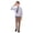 118Grey281, variant on Child Boys Outfit Sets Solid Color Formal Elegant Gentleman School Ensemble Lapel Shirts With Bowtie Trousers Outfit Clothing Sets , Black