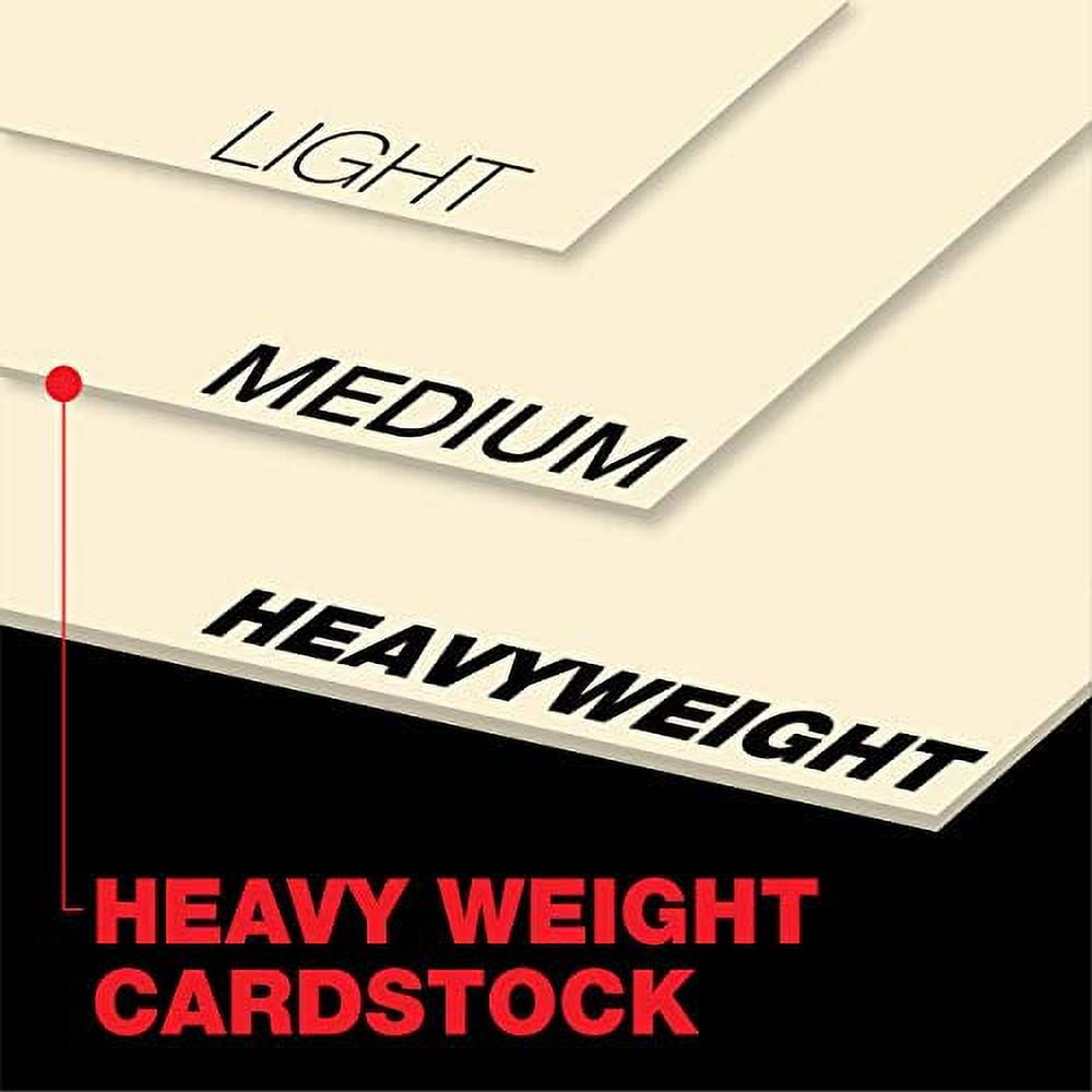 Accent Opaque Cream-Colored 11” x 17” Cardstock Paper, 100lb, 271gsm – 700 Sheets (4 Reams) – Premium Super Smooth Heavy Cardstock, Warm White Printer Paper for Ink Heavy Projects – 121918C