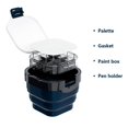 thumbnail image 3 of Multi-purpose Artist Brush Washer 3 Drying Rack Paint 16 Wells Paint Storage Box, 3 of 3