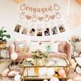 thumbnail image 3 of Eye-Catching Engagement Party Decorations, Premium Rose Gold Glitter He Asked She Said Yes Garland, Suitable For Multiple Occasions Including Bridal Shower, Anniversary Parties, 3 of 7