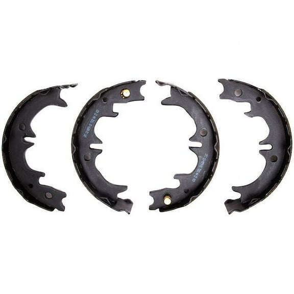 Rear Parking Brake Shoe Set - Compatible with 1995 - 2012 Toyota Avalon 1996 1997 1998 1999 2000 2001 2002 2003 2004 2005 2006 2007 2008 2009 2010 2011