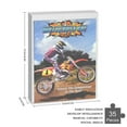 35 PCS Jigsaw Puzzle Dirt Bike Motorcycle Race Wooden Puzzle ...