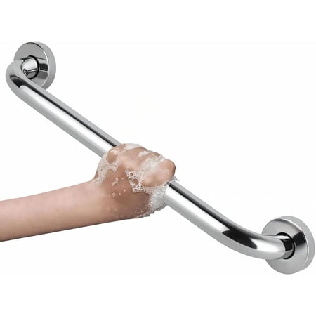 Grab Bars for Shower, 16 Inch Grab Bar for Bathroom Seniors Elderly Safety Handle 304 Stainless Steel Anti-Slip, Handicap for Bathtub,Toilet, Stairway