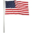 thumbnail image 4 of Valley Forge Flag All-American Series 3 x 5 Foot Nylon US American Flag Kit with 6-Foot Powder-Coated Steel Pole and Bracket - SSTINT-AM6, 4 of 5