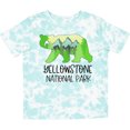thumbnail image 3 of Inktastic Yellowstone National Park Mountains and Bear Shape Boys or Girls Toddler T-Shirt, 3 of 5