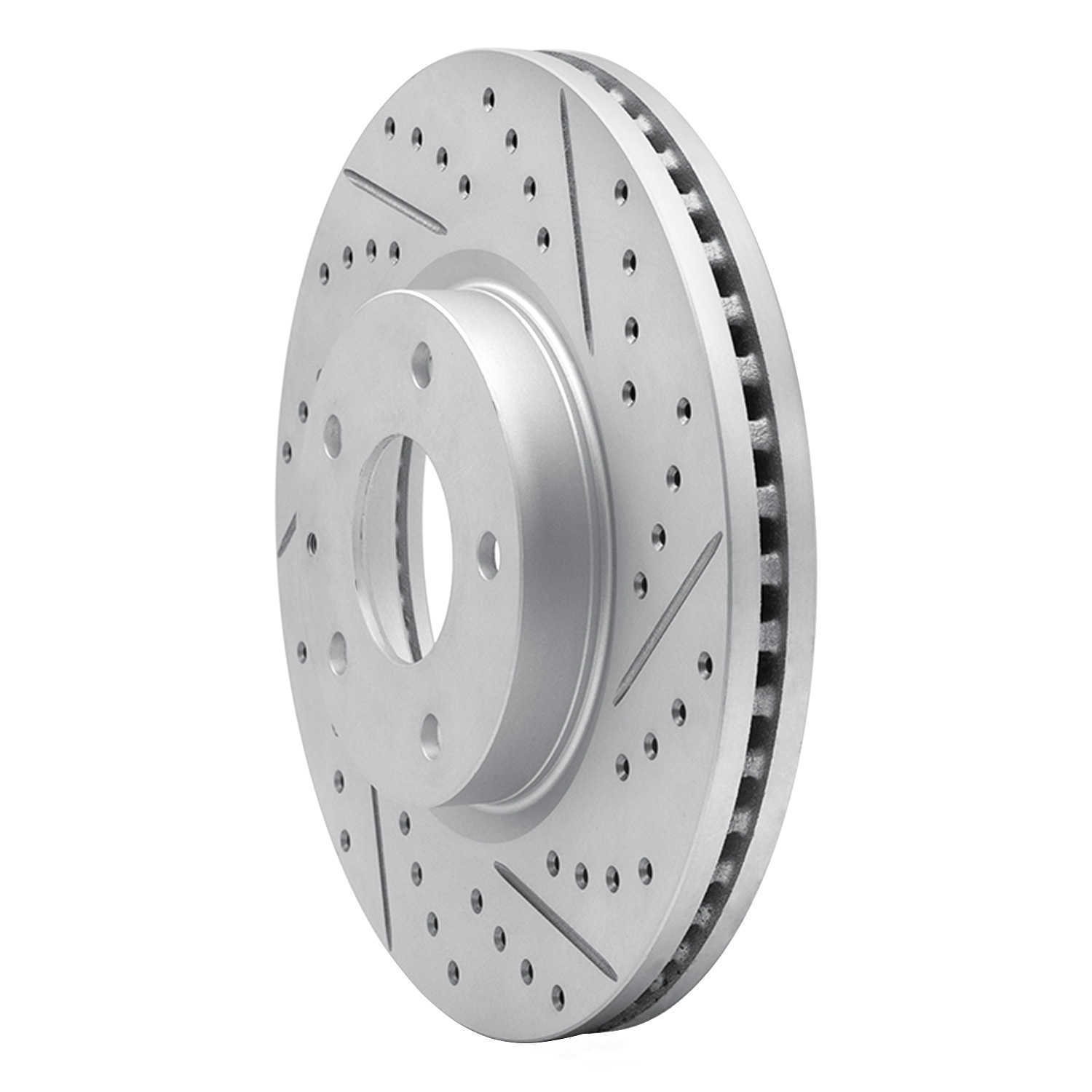 Dynamic Friction Company 830-80080R DFC Geoperformance Rotor - Drilled and Slotted