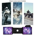 thumbnail image 6 of Uorisanigo ATV Tank Bag, Waterproof Motorcycle Saddle Bag, Auto Accessories, Durable Purple Dolphin ATV Storage Saddle Bags for ATVs Motorcycles and Snowmobiles, 6 of 7