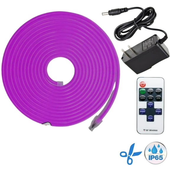 Tira LED NEÓN FLEXIBLE DOSYU UNICOLOR 5 METROS con CONTROL