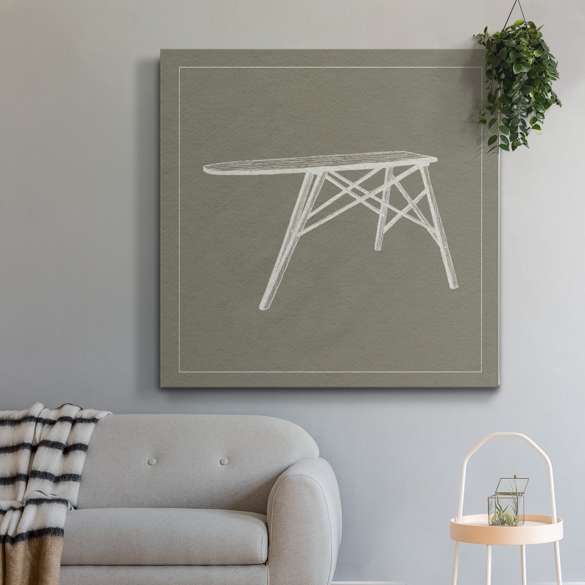 Wexford Home Laundry Tips VII-Premium Gallery Wrapped Canvas, 24" x 24" - Ready to Hang