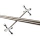 thumbnail image 2 of Soporte para Cucharas de Descanso de Palillos de Aleación de Zinc de 8 Piezas Soporte de Cuchillos Tenedores Soporte de Estante de Metal Decoración de Mesa (Plata), 2 of 6
