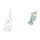 thumbnail image 5 of Escultura Moderna De Resina Con Forma De Llama Y Estatua De Mujer Playera Para Oficina, Patio, Estantería, Sala De Estar, Decoración De Mesa, Regalo, 5 of 8