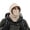 Beige, variant on XTUADIQ 3-in-1 Fleece Balaclava Hood, Fleece Double Layer Integrated Hat