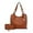 Cognac, variant on MKF Collection Calina Expandable Shoulder Bag Women's Crossbody Bag Handbag Purse by Mia K
